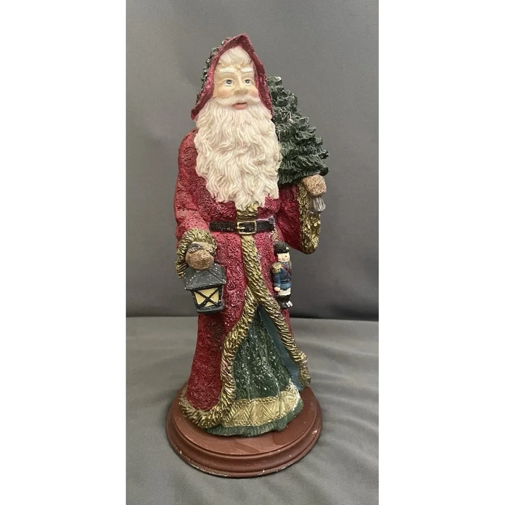 Vintage Cedar Creek Collection Collectible Santa Figurine 10.5